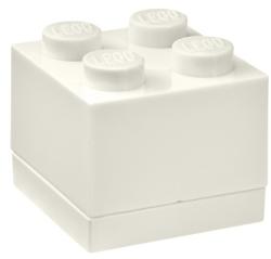 LEGO® Mini cutie LEGO® 4 - alb 46 x 46 x 43 mm (SL40111735)