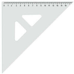 KOH-I-NOOR Háromszög vonalzó, 45°, átlátszó, Koh-I-Noor (ICO-104328) - officetrade