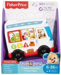 Mattel Autobuzul cu lumini si sunete Laugh&Learn - Fisher Price (FTG17) - bekid