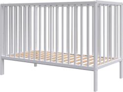  Patut copii din lemn Hubners Dominic 120x60 cm alb (PHDOM12AL)