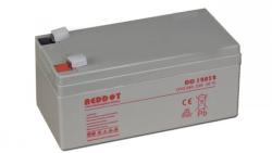 REDDOT DD12032_F1 12V 3.2Ah Zárt gondozás mentes AGM akkumulátor (DD12032)