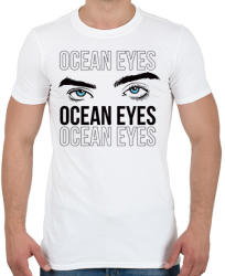 printfashion Oceana eyes - Férfi póló - Fehér (1983908)
