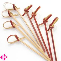 Tiki bambusz koktélnyárs 90mm 100db/cs piros - bareszkozok