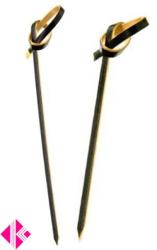 Tiki bambusz koktélnyárs 90mm 100db/cs fekete - bareszkozok