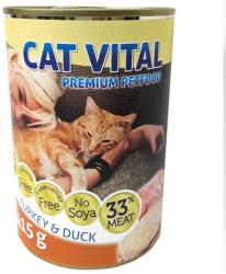 Cat Vital Turkey & Duck (pulyka-kacsa) 415 g 0.42 kg