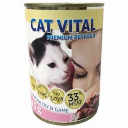 Cat Vital Kitten Poultry & Game (szárnyas-vad) 415 g 0.42 kg