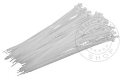 Kábel kötöző szett 100 db, 430x4, 6 mm fehér