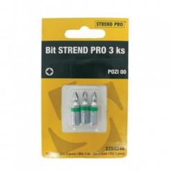 Strend Pro Set 3 biti Strend Pro POZI 03 Set capete bit, chei tubulare