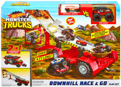 Mattel Hot Wheels - Monster Trucks 2 az 1-ben pályaszett (GFR15)