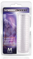 Blush Novelties M for Men Stroke Sleeve Clear