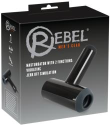 Rebel Masturbator with 2 Functions 0594814 Black