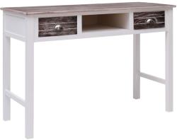 vidaXL Birou de scris, maro, 110 x 45 x 76 cm, lemn (284154) - vidaxl