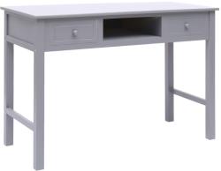 vidaXL Birou de scris, gri, 110 x 45 x 76 cm, lemn (284156) - vidaxl