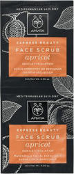 APIVITA Нежен ексфолиращ гел с фини частици от кайсиеви семки , Apivita Express Beauty , Apricot 2x8ml
