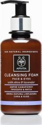 APIVITA Практична кремообразна пяна с маслина и лавандула , Apivita Foam Cleanser Face & Eye with Olive & Lavender 200ml