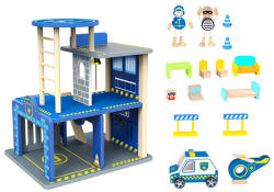 Tooky Toy Fa rendőrállomás kiegészítőkkel (TKI002)