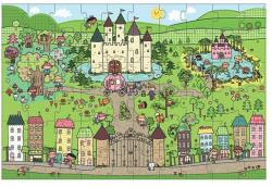 Melissa & Doug Primul meu puzzle de podea eco Tinutul Printelesor - Melissa & Doug (MD31372) - ookee