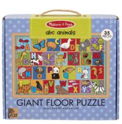 Melissa & Doug Primul meu puzzle de podea eco Alfabetul Animalelor - Melissa and Doug (MD31373) - ookee
