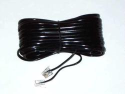 Cabletech Cablu telefon extensie negru 5m (TEL0033A-5)