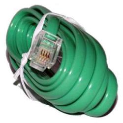 Cabletech Cablu extensie telefonic verde 2m (TEL0033D-2)