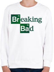 printfashion Breaking Bad Logo - Gyerek pulóver - Fehér (2030824)