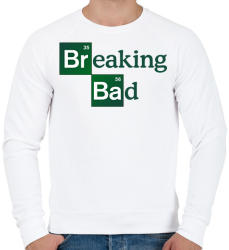 printfashion Breaking Bad Logo - Férfi pulóver - Fehér (2030751)