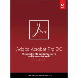 Adobe Acrobat Pro DC (1 User/1 Device) 65297924BA01A12