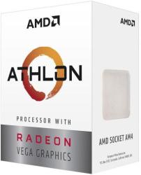 AMD Athlon 3000G Dual-Core 3.5GHz AM4 Box with fan and heatsink Procesor