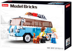 Sluban Model Bricks - hippi busz építőjáték készlet (M38-B0707)