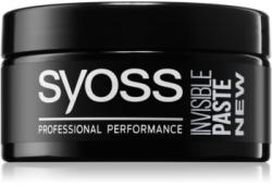 Syoss Invisible Paste Átlátszó formázó paszta közepesen erős rögzítéshez 100 ml