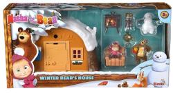 Simba Toys Mása és a medve: Medve téli háza játékszett