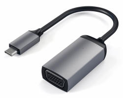 Satechi Aluminum USB-C to VGA Adapter - Адаптер за свързване (31256)