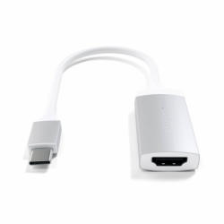 Satechi Aluminum 4K USB-C to HDMI Adapter - адаптер с поддръжка на 4K за свързване от USB-C към HDMI (31136)