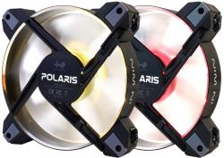 IN WIN Silent RGB Case Fan 120mm 2pack (POLARISFAN-2PK-RGBM)