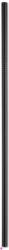Fém szívószál egyenes rozsdamentes fekete színű 6 mm x 215mm 1db - bareszkozok