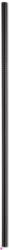 Fém szívószál egyenes rozsdamentes fekete színű 6 mm x 215mm 1db