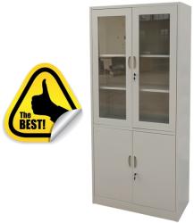 Plus Mobilier Dulap metalic Premium Medicamente si Instrumente medicale 800x400x1800 mm (LxlxH), neasamblat, PLUS gri 2 3 800x400x1800 Dulap metalic medicamente (61003828) Dulap arhivare