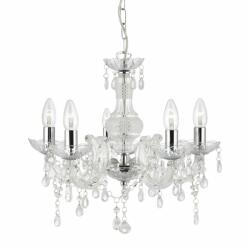  Candelabru stil clasic Marie Therese 5L transparent 1455-5CL SRT (1455-5CL SRT)