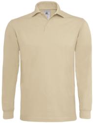 B&C Collection Bluza Polo Heavymill L Sand