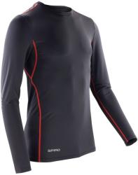 Spiro Maleta Compression Bodyfit Unisex L Black/Red