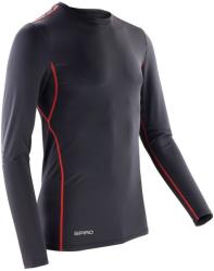 Spiro Maleta Compression Bodyfit Unisex S Black/Red