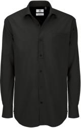 B&C Collection Camasa Cambridge Morning XXXL Negru