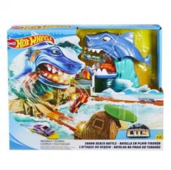 Mattel Hot Wheels City Shark Beach Battle FNB21