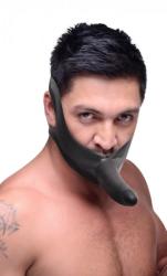 Master Series Face Fuck Strap On Mouth Gag Black