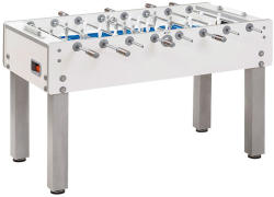 Garlando G500 asztalifoci asztal Pure White kivitelben vízimintás játéktérrel átmenő rudazattal