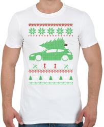 printfashion Golf Xmas - Férfi póló - Fehér (2062670)