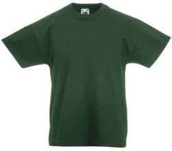 Fruit of the Loom Tricou Florence Unisex Bottle Green 140 (9-11)