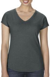 Anvil Tricou Emily L Heather Dark Grey