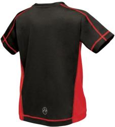 Regatta Tricou Apollo Black/Classic Red 5-6 ani(116cm)