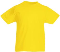 Fruit of the Loom Tricou Florence Unisex Yellow 164 (14-15)